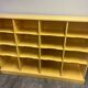 Old workshop furniture / wooden locker / sorting furniture
