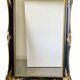 Antique frame Black & gilded borders on wood 51 x 35.5 cm