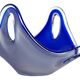 Glass art Coquille bowl by Paul Kedelv for Flygsfors