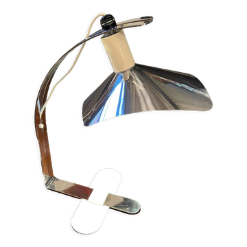 Table / desk lamp " corolla " by giovanni grignani for luci, ca 1970