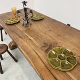 Monastery farm table in oak 1900
