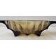 Art deco trinket bowl in smoked glass