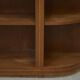 Mahogany bookshelf from English work around 1900 – documented historical provenance from the Montgolfier family.