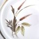Set of 8 vintage dessert plates in porcelain – Wheat Ear pattern