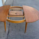 Scandinavian table 4/6 seats 70s