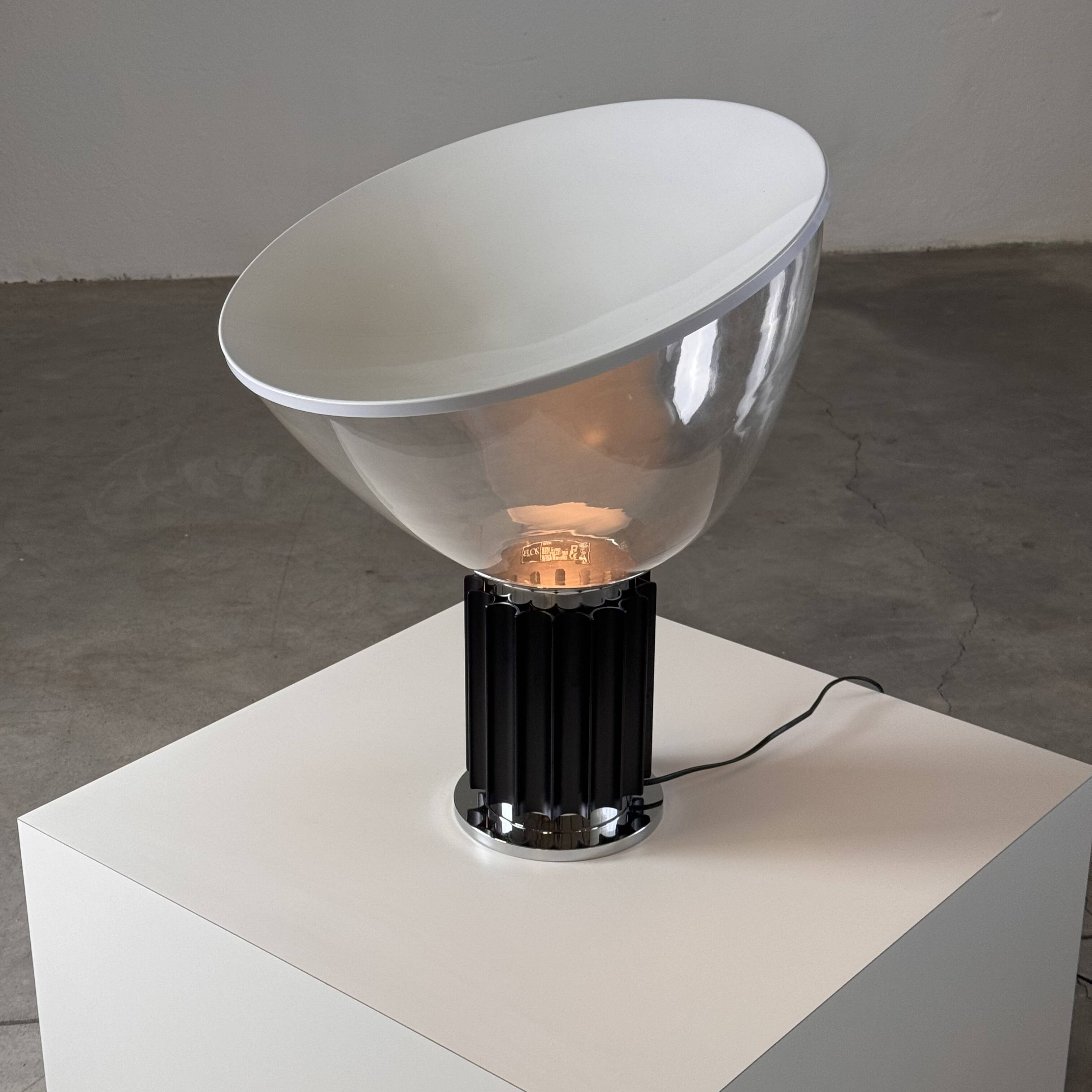Iconic "Taccia" Table Lamp by Achille & Pier Giacomo Castiglioni for Flos,