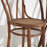 Anciennes chaises Thonet n°18 (c.1920). Ensemble de 4 pièces #11