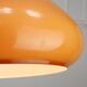 Grande Lampe à Suspension Space Age Marron de Guzzini, 1960s