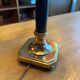 Large Empire Bouillotte Lamp in Brass and Lacquered Sheet Metal Restored - H6