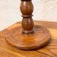 Bougeoir en bois vintage