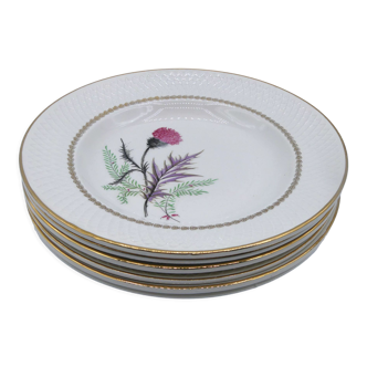 6 plates Moulin des Loups Imperia hollow