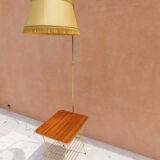Lampadaire porte-revues vintage