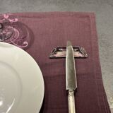 10 knife rests or chopstick holders Crystal St-Louis