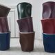 Set of 9 crumpled espresso cups Revol