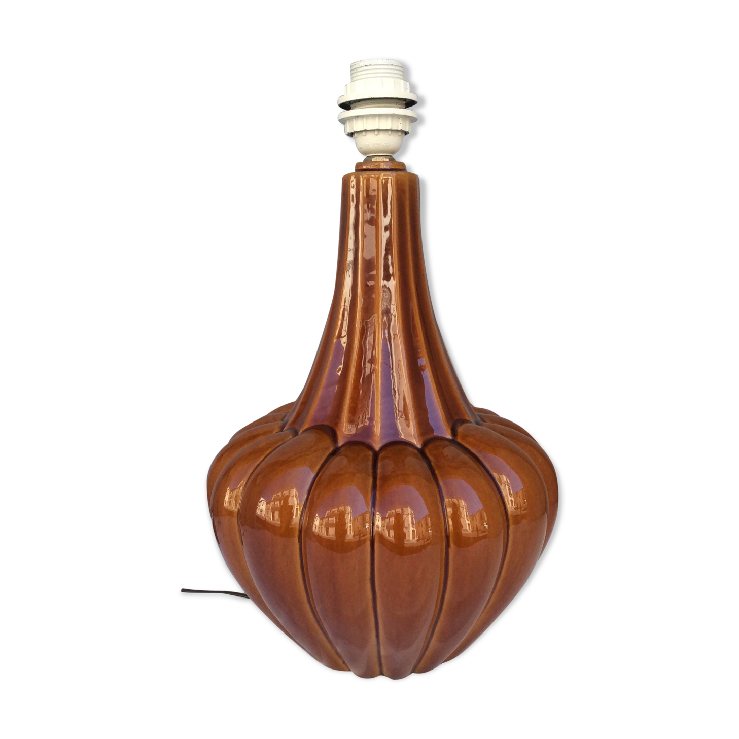 Ceramic lamp foot, 60s