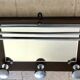 Coat locker room Art deco rosewood