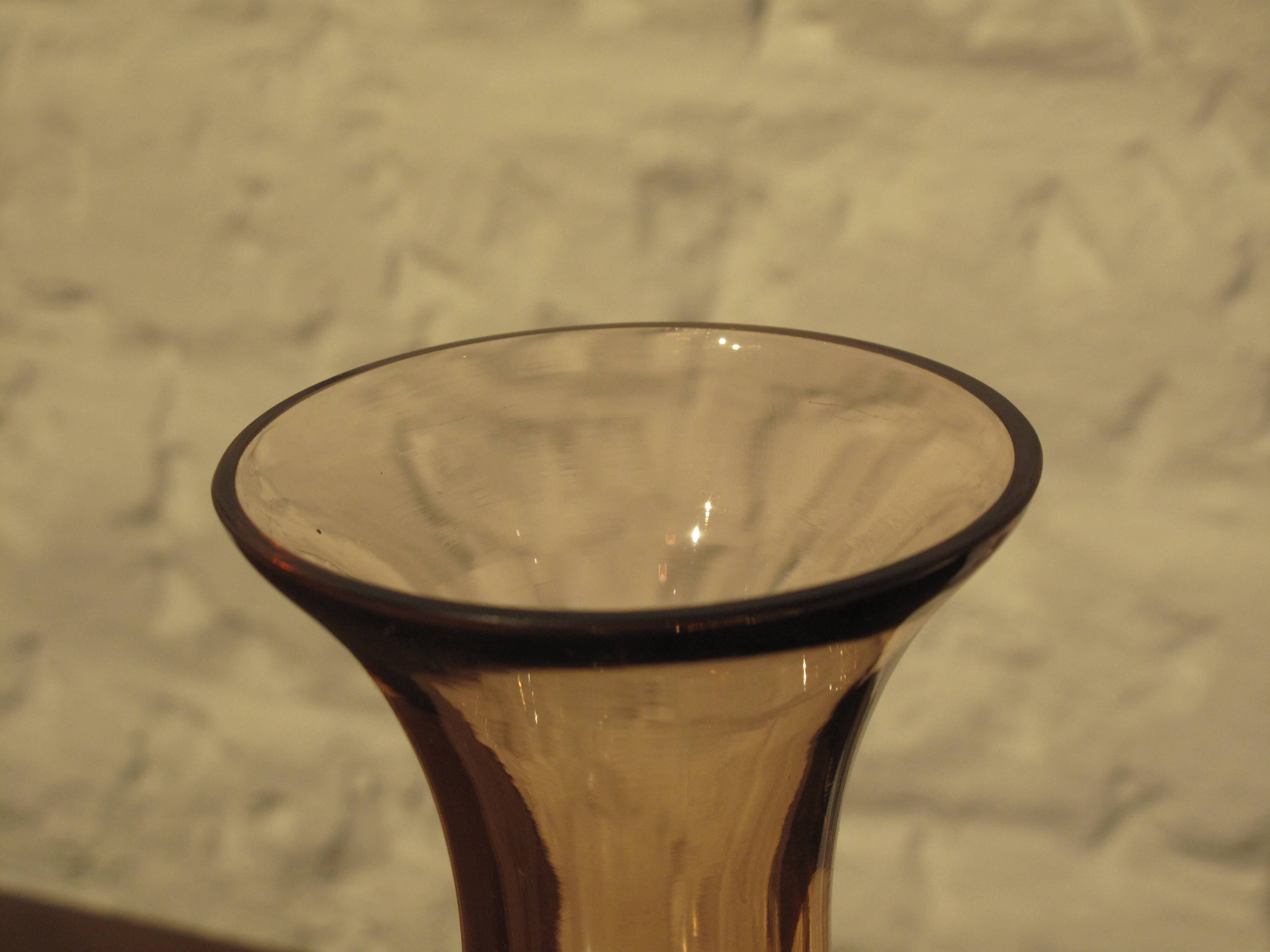 Friedrich Germany 1960 Crystal vase