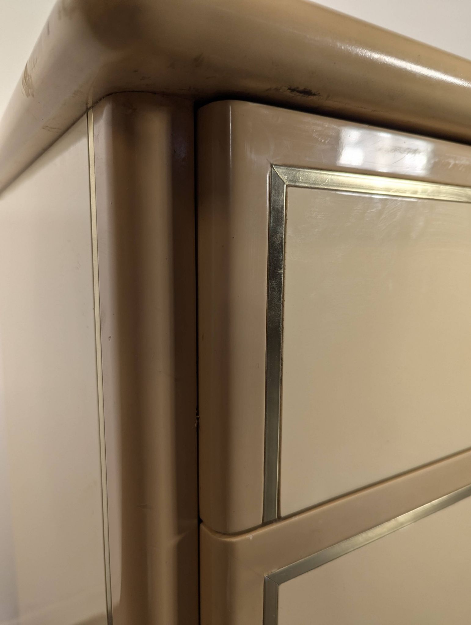 Commode de Willy Rizzo pour Mario Sabot années 70
