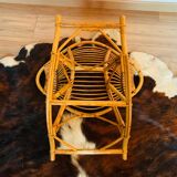 Children's rocking-chair in rattan
