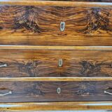 Commode Art Déco avec poignées en laiton
