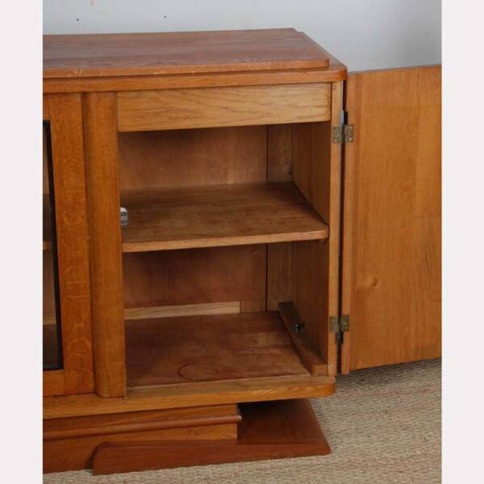 Oak sideboard dating from the 1950s