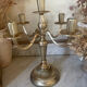 Antique brass candlestick