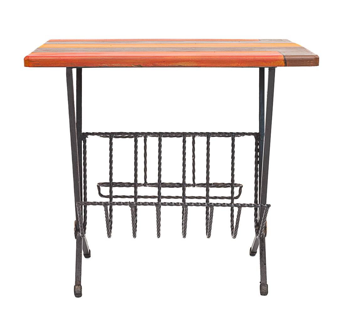 Vintage magazine rack