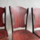 Set of 4 Art Nouveau chairs by Jacob & Josef Kohn (circa 1900)