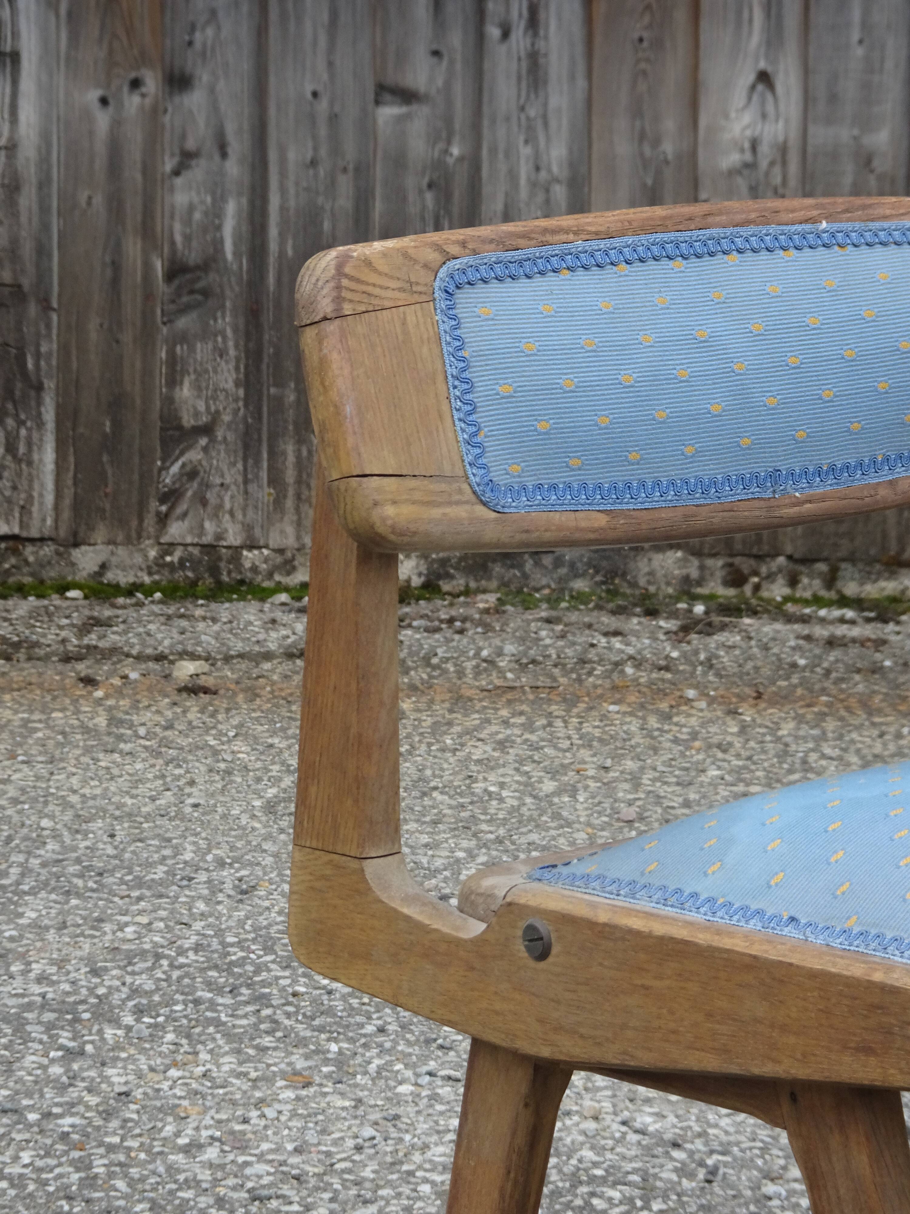 Chaise de Michel Ducaroy, modèle 628, édition SNA Roset vers 1958.