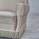 1970s, Danish vintage chair, furniture velour, ash wood, original condition.