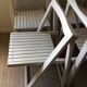 Series of 4 Italian folding chairs from the 70s