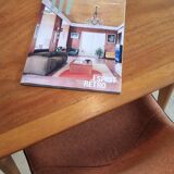 Vintage compass foot desk