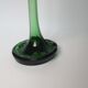 Green soliflore vase