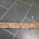 Old school coat rack with 13 hooks, 195 cm L