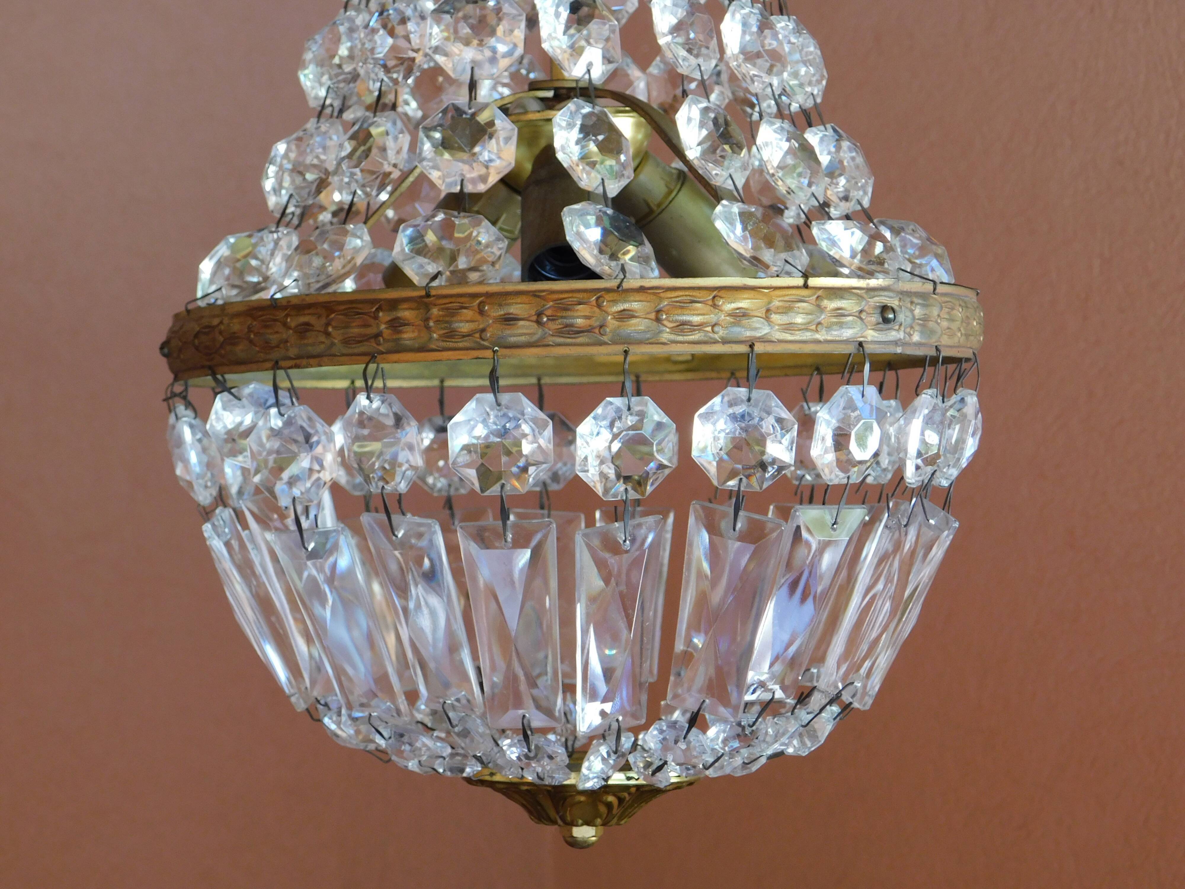 Hot air balloon chandelier - 25 cm