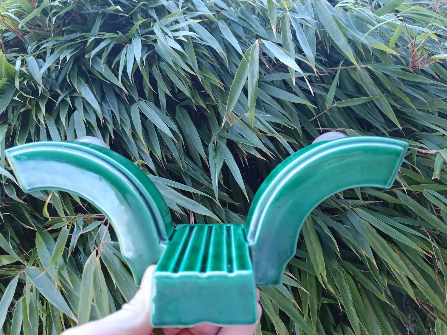 1950 ceramic wall light