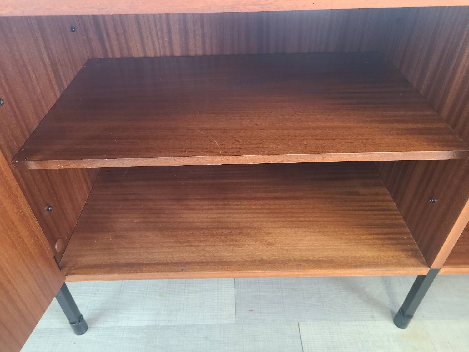 Vintage ARP Minvielle edition teak sideboard, Guariche design, 1960