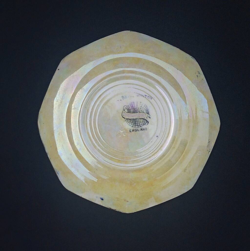 4 Antique Royal Winton Grimwades Plate Hand Painted