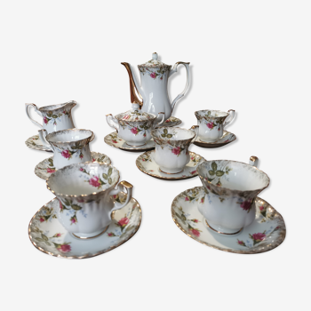 Vintage tea set in chodziez porcelain