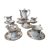 Vintage tea set in chodziez porcelain