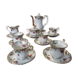 Vintage tea set in chodziez porcelain