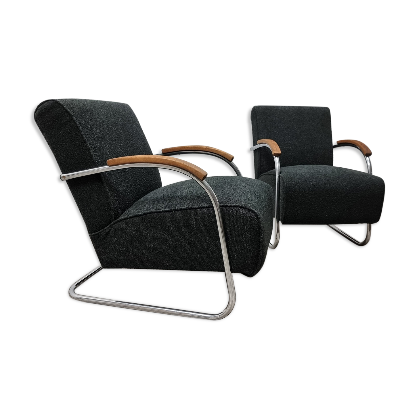 Bauhaus armchairs from Mücke Melder