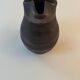 Large antique ceramic pitcher with glazed finish (sculpted stoneware) 1950