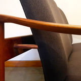Sofa Loveseat 711 by Fredrik Kayser for Vatne Lenestolfabrikk, 1960