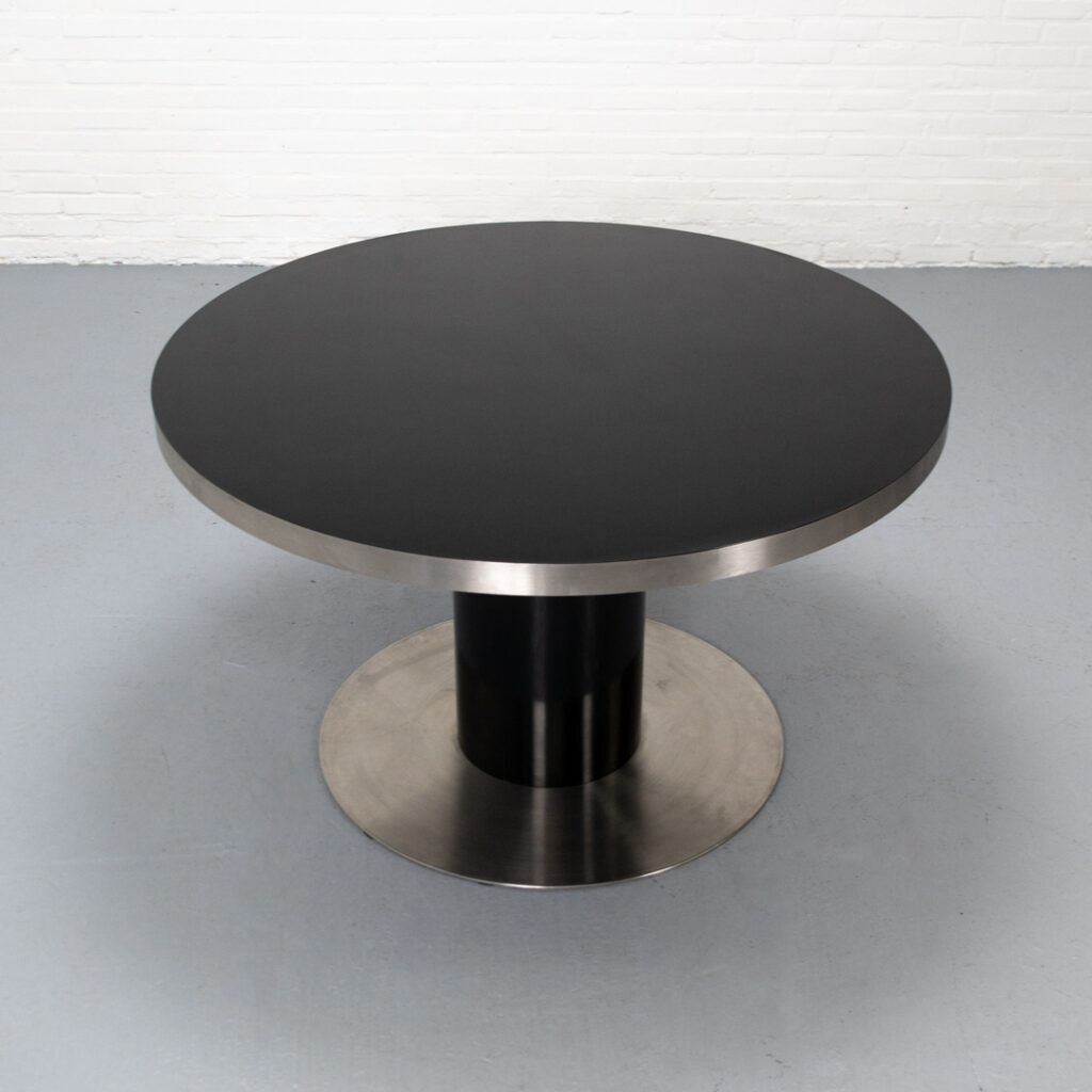 Willy Rizzo Dining Set Italy 1970s