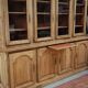 Solid oak bookcase