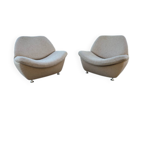 lot de 2 fauteuils Space - 1960