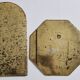 Set of 3 wall mirrors in brass, Moroccan craftsmanship, 20 cm
