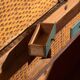 Antique wedding chest painted in pine – Austro-Hungarian Empire, 1841