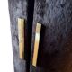 Brown vintage dressing table Massoni for Poltrona Frau